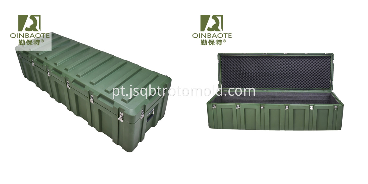 Grande estojo de rotomoldagem de segurança Large safety rotomolding case